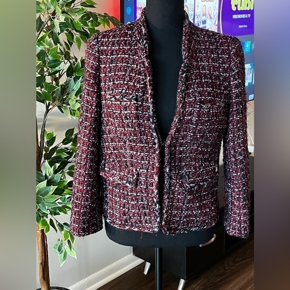 J. Crew wool blend Tweed jacket - Picture 3 of 10